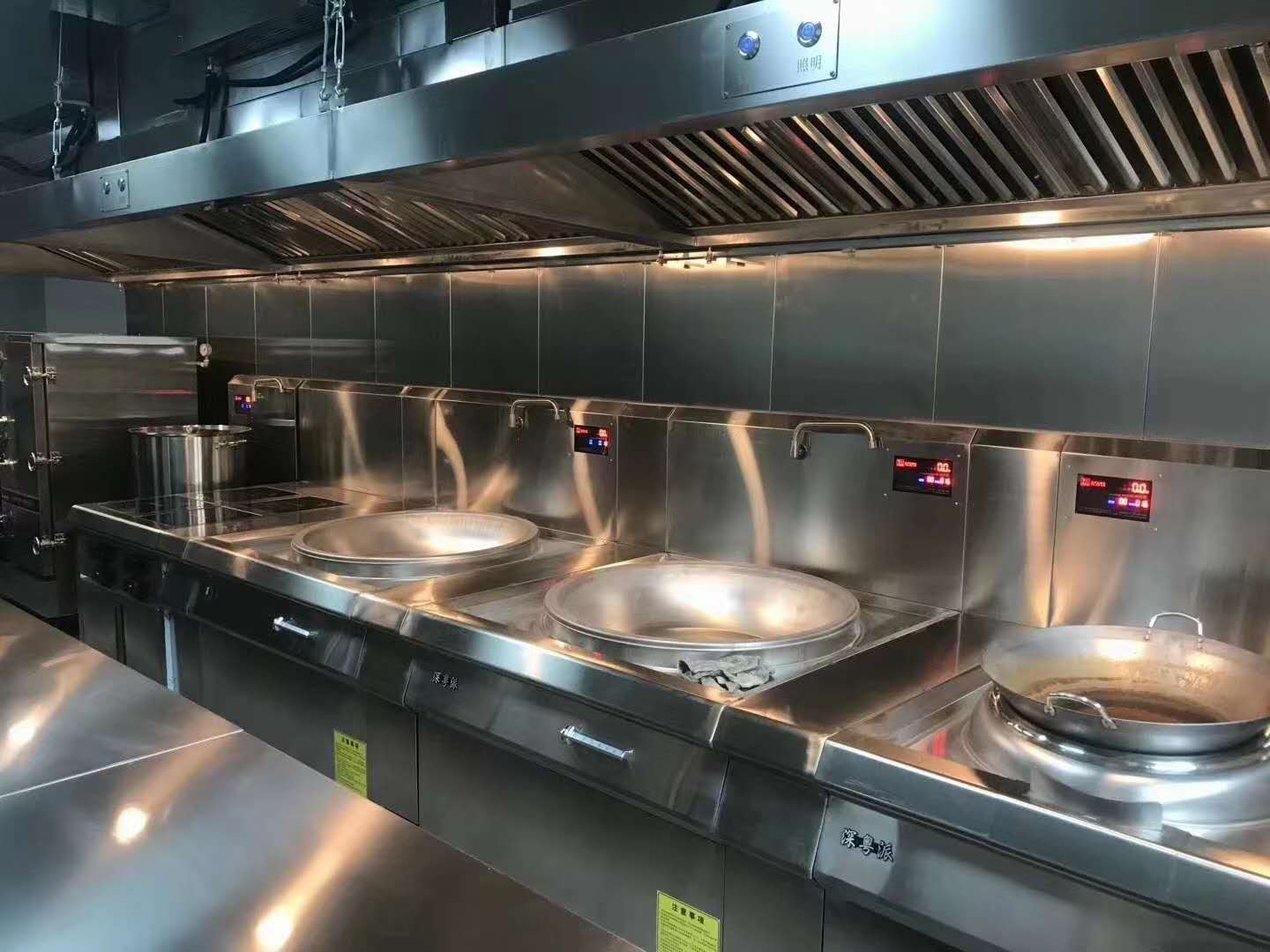 400人食堂厨具工程图片