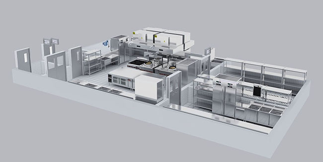 食堂厨房设计
